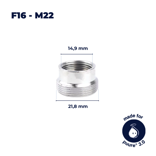 F16–M22 Kraanadapter