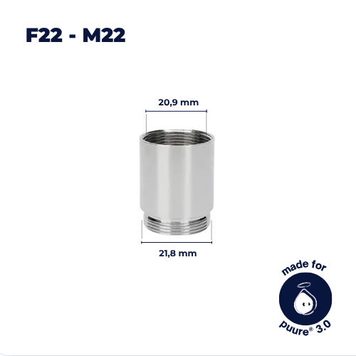 F22-M22 Kraanadapter