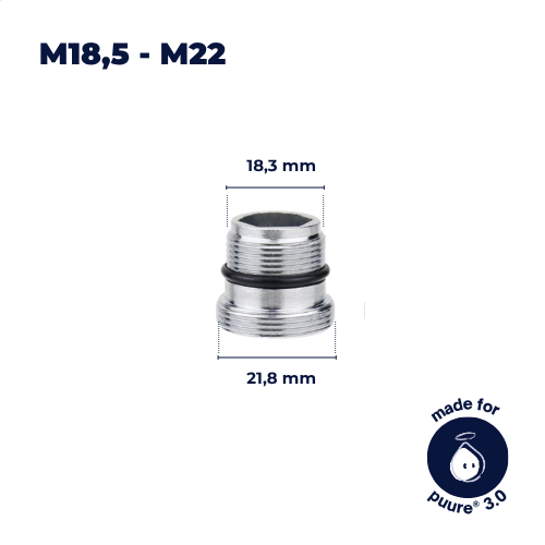 M18.5–M22 KRAANADAPTER