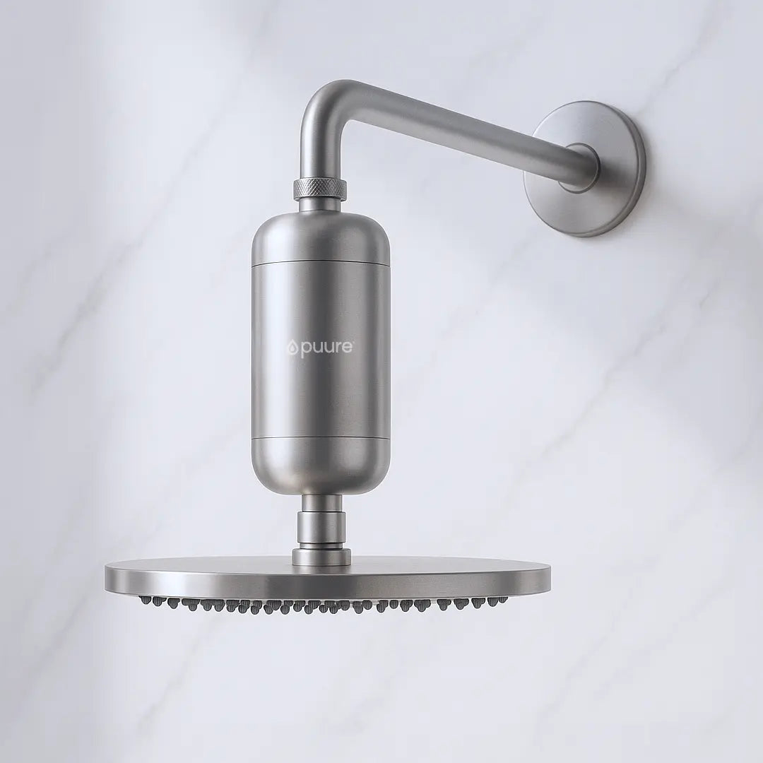 Puure®️ 3.0 Douchefiltersysteem – Kit voor 4 maanden