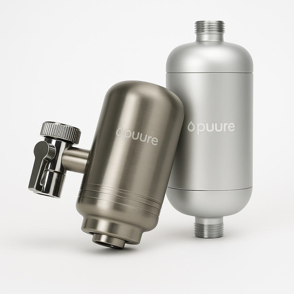 Puure® 3.0 Tap Systeem & Douchekop Bundel