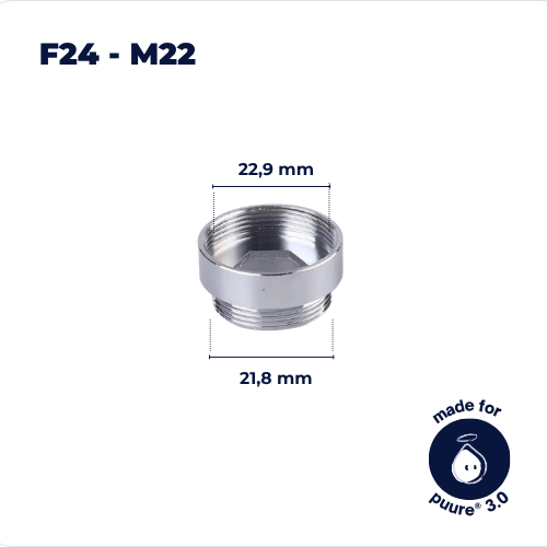 F24–M22 KRAANADAPTER (INBEGREPEN)