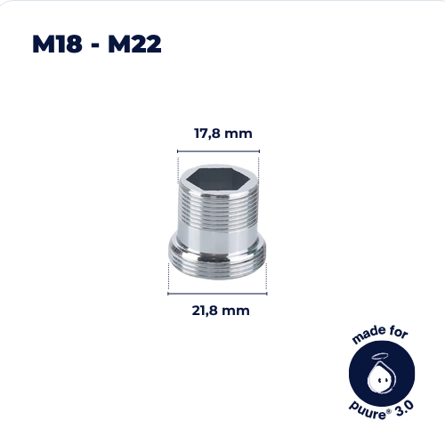 M18–M22 KRAANADAPTER